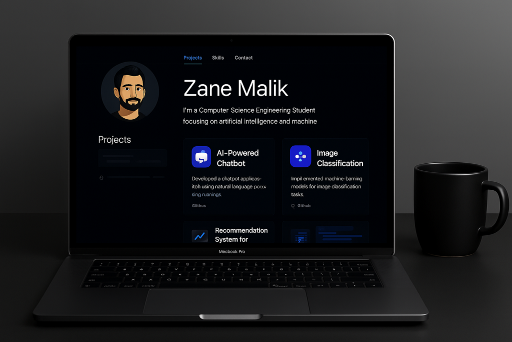 Coding Portfolio Sample