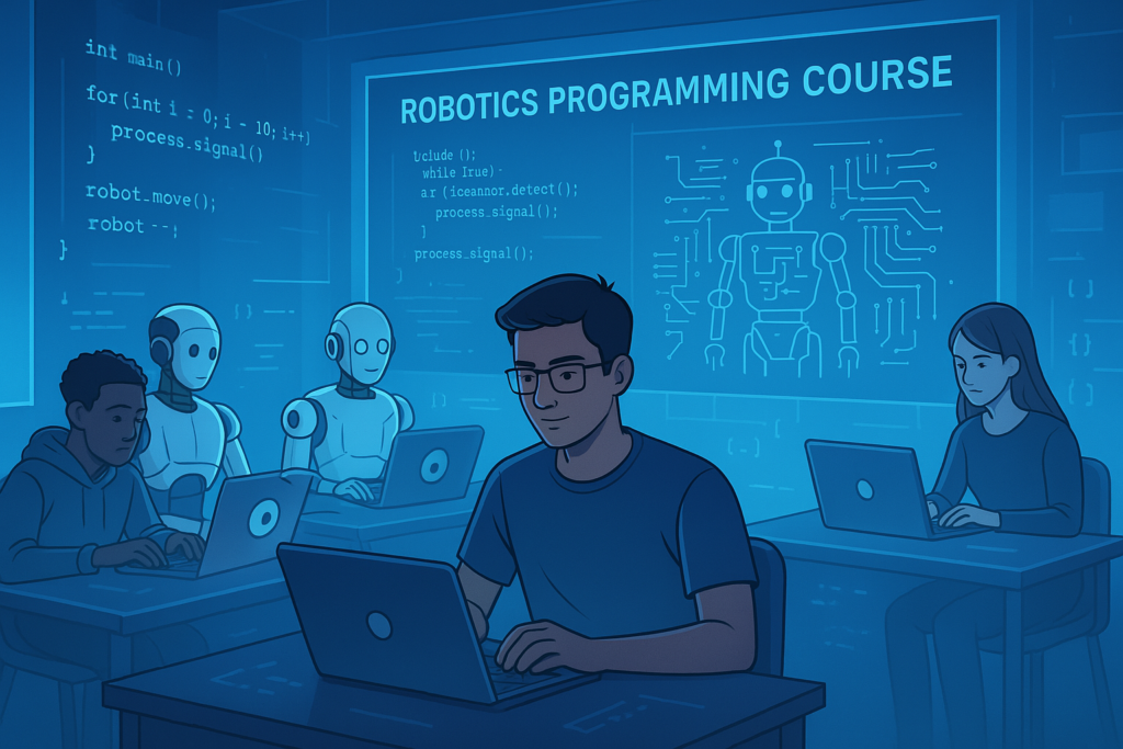 Robotics programming course